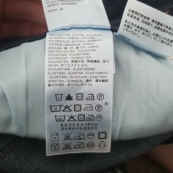 Levi's denim shorts - Picture 6 of 7